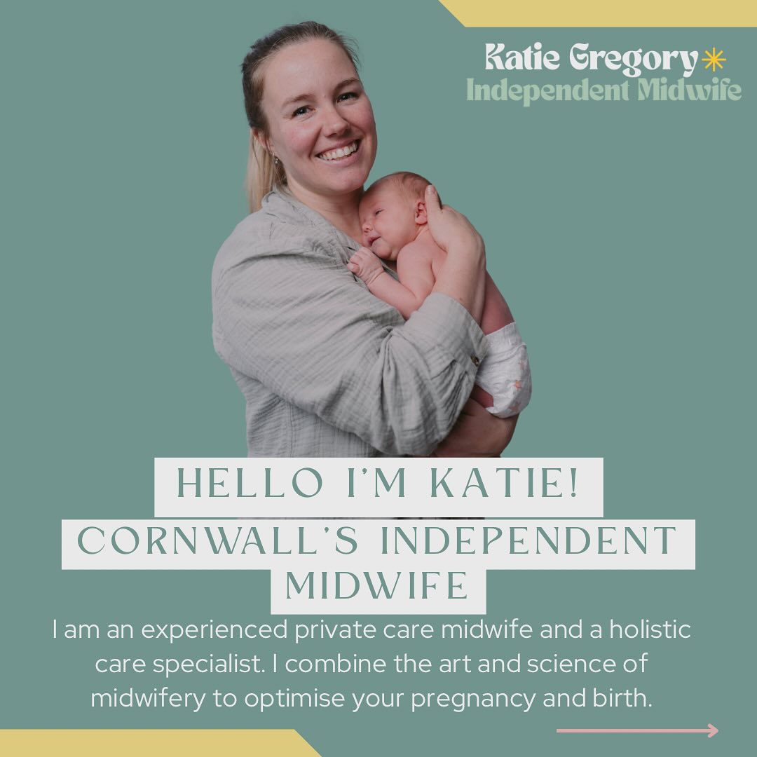 Katie Gregory - Private Midwife Cornwall Facebook ad: Hi! I’m Katie, your holistic private care midwife…