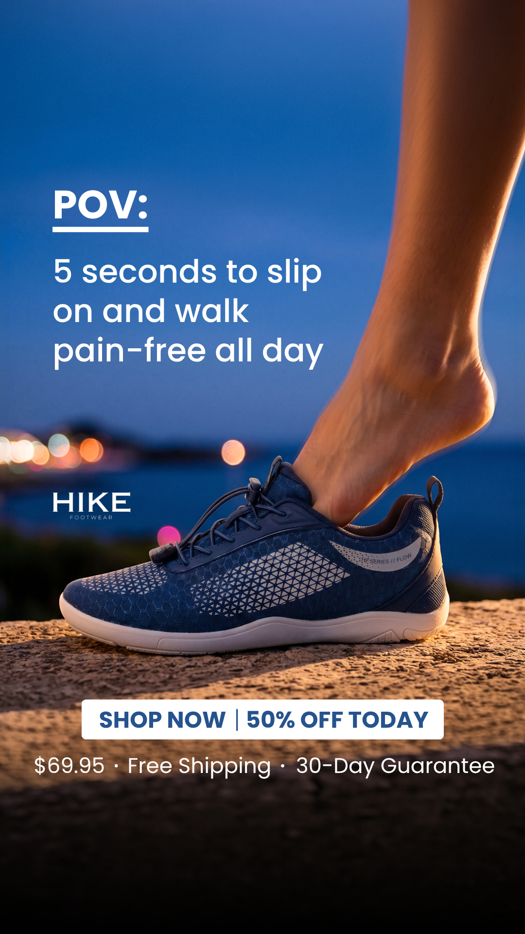 HIKE Footwear Facebook ad