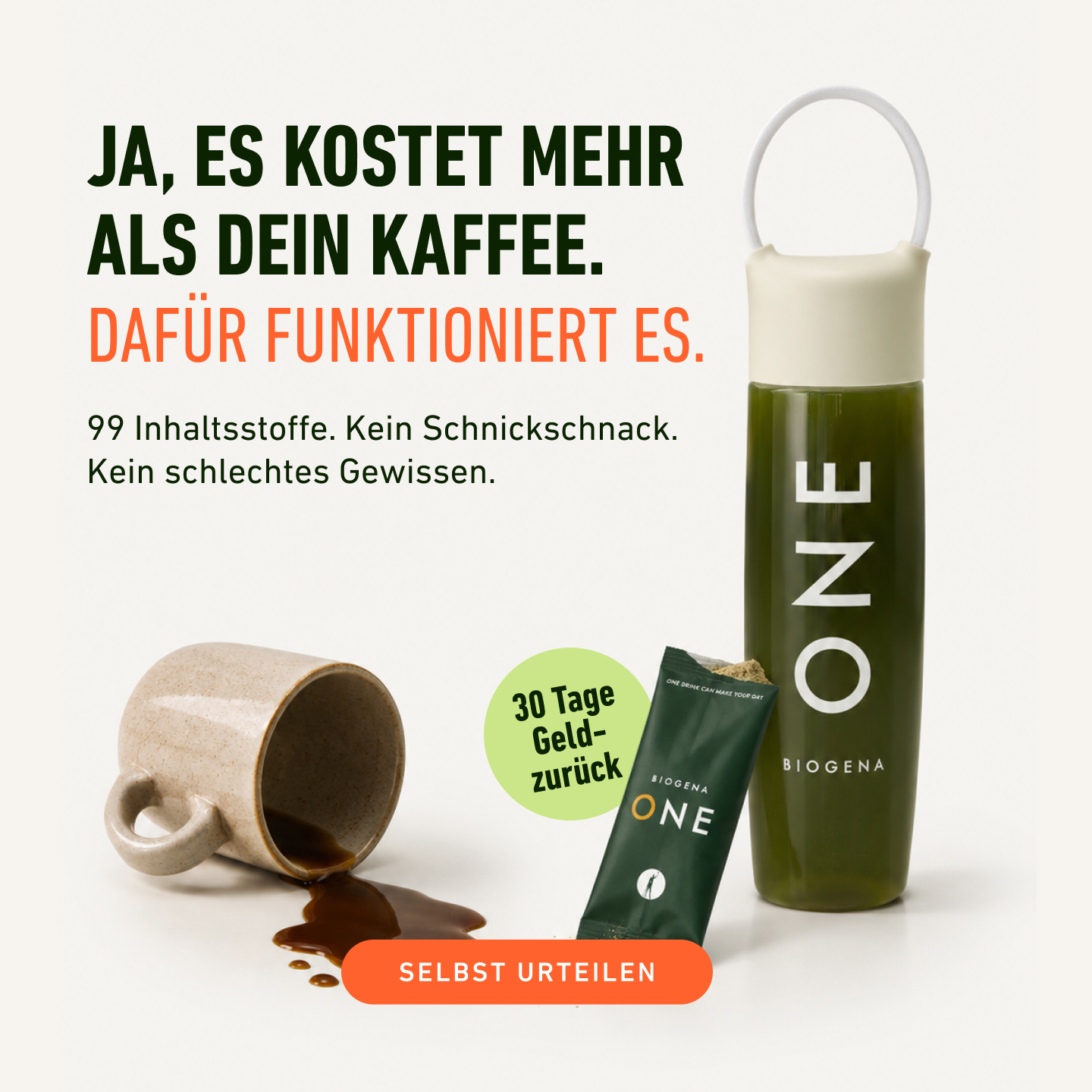 BIOGENA ONE Facebook ad