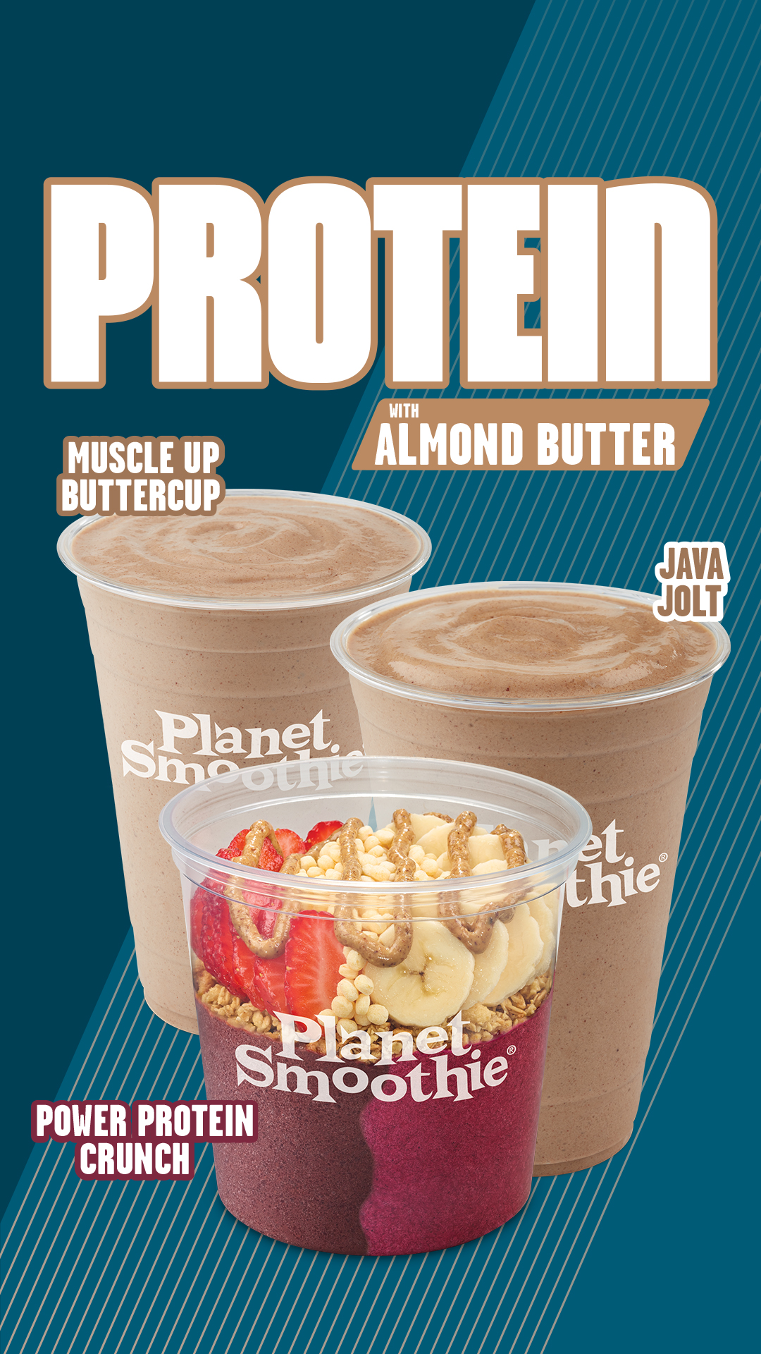 Planet Smoothie Facebook ad from Feb 27, 2026