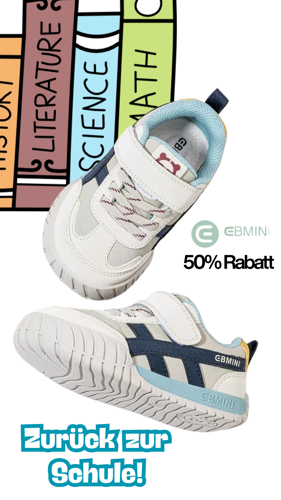 Ebmini - Kinder Barfußschuhe Facebook ad