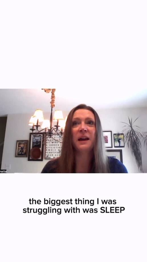 Aisling Dolan Facebook ad: I needed to sleep.
