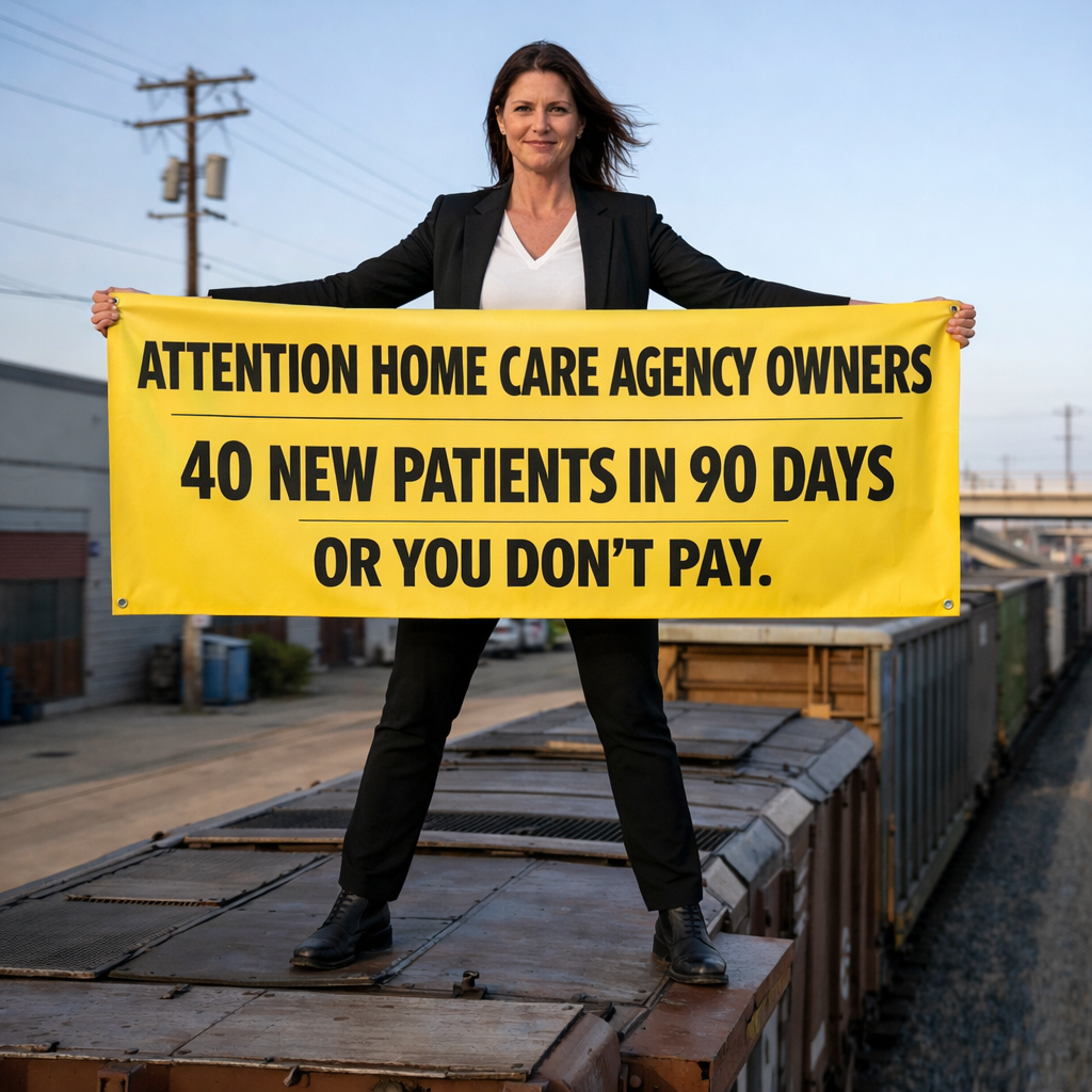 PatientPipline Facebook ad: 40 New Patients In 90 Days Guaranteed
