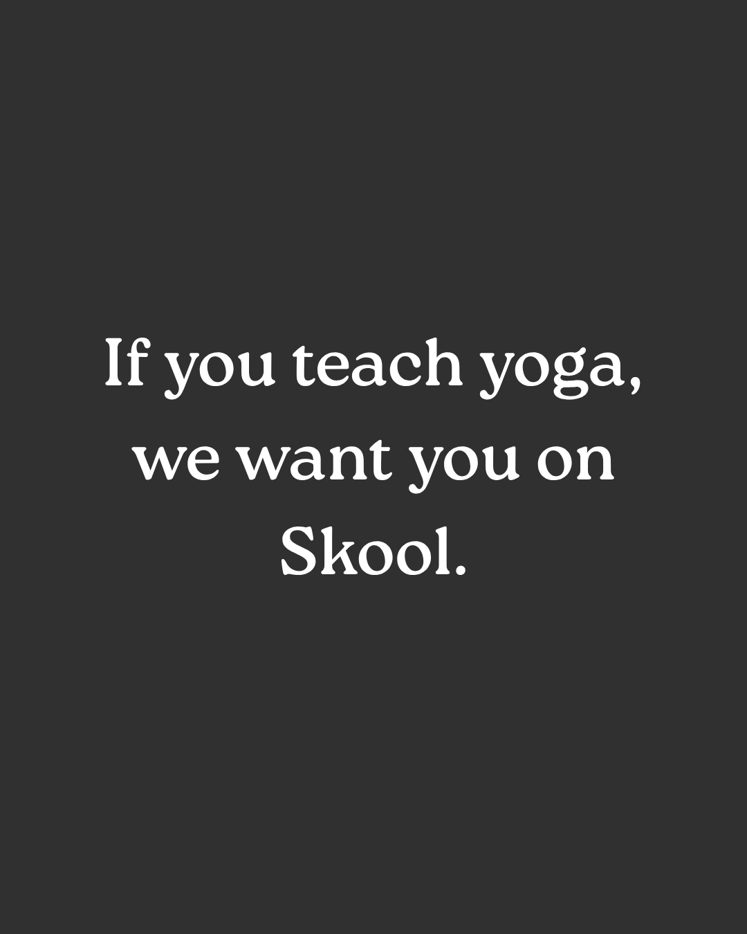 Skool Facebook ad