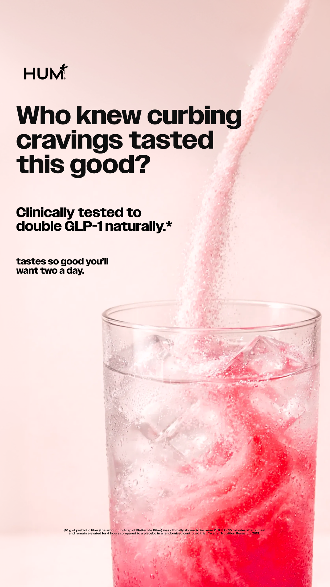 HUM Nutrition Facebook ad