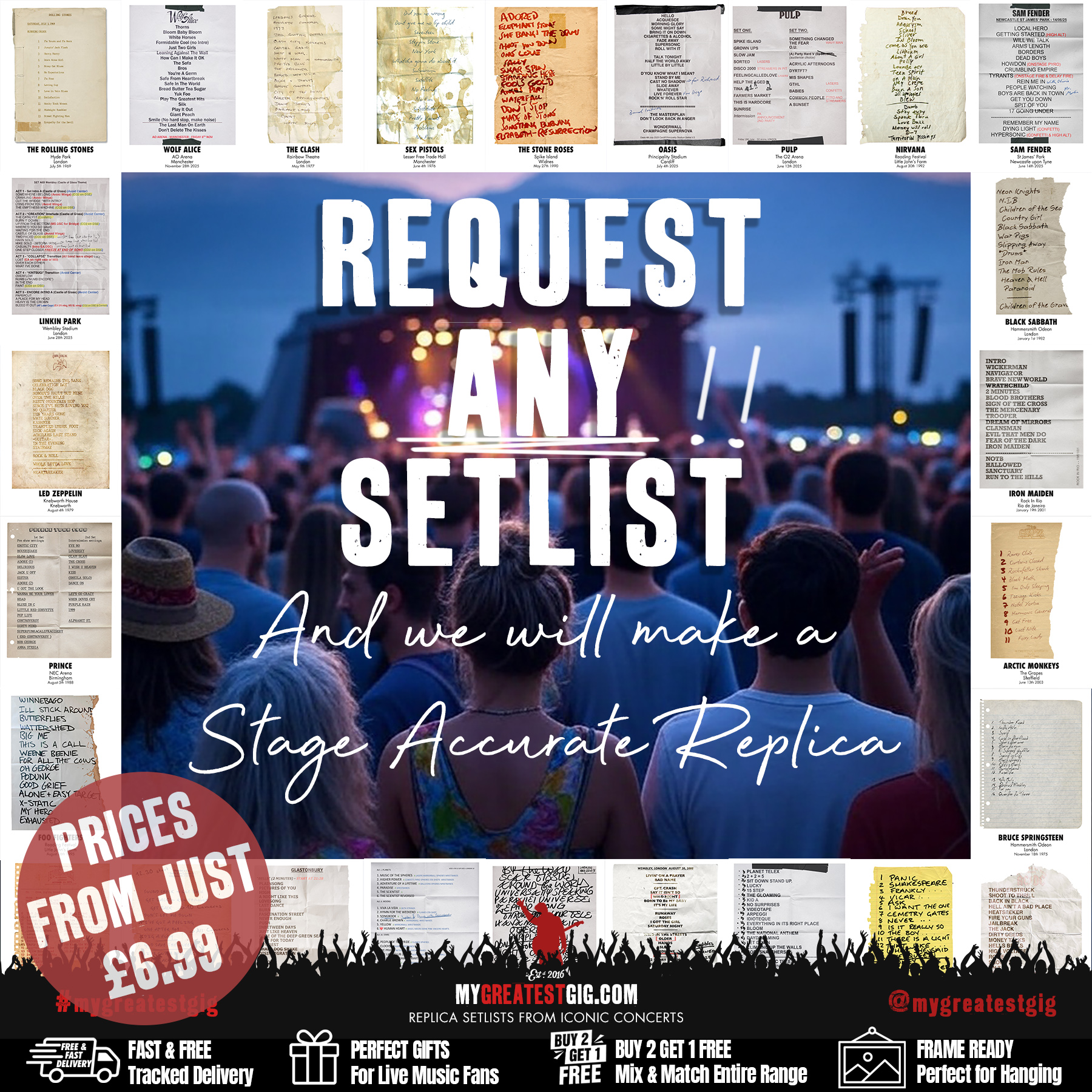 My Greatest Gig Facebook ad: MISS THE GIG?