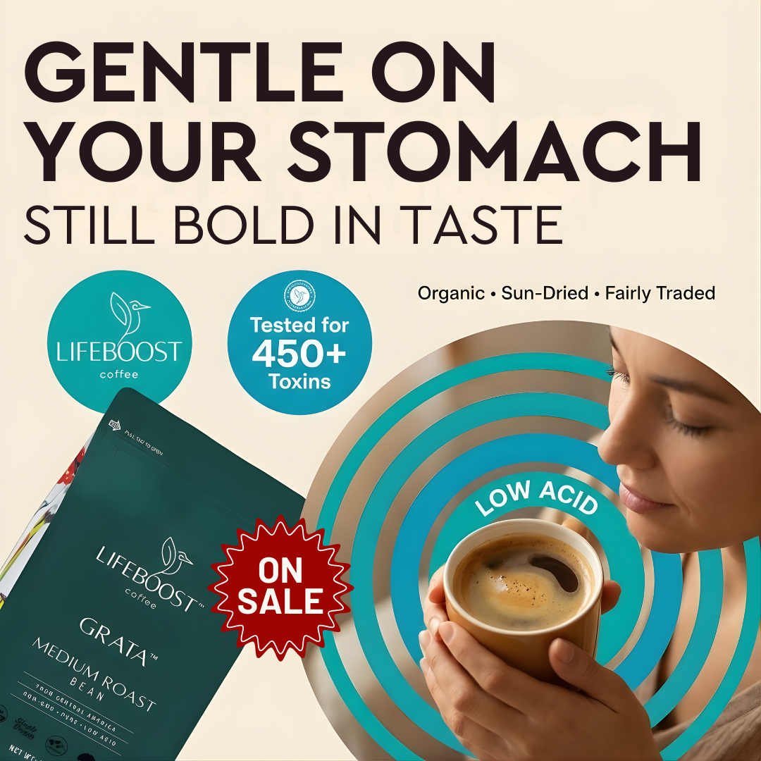 Lifeboost Coffee Facebook ad