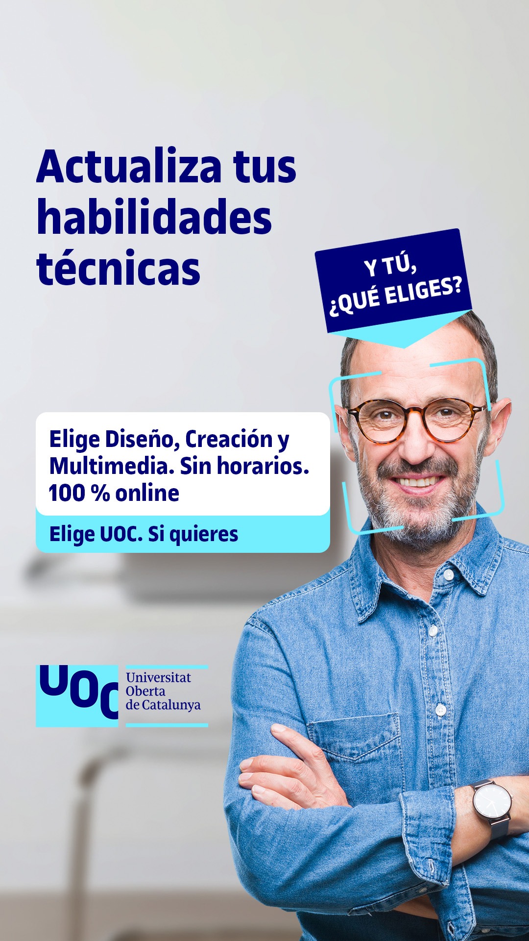 Universitat Oberta de Catalunya (UOC) Facebook ad