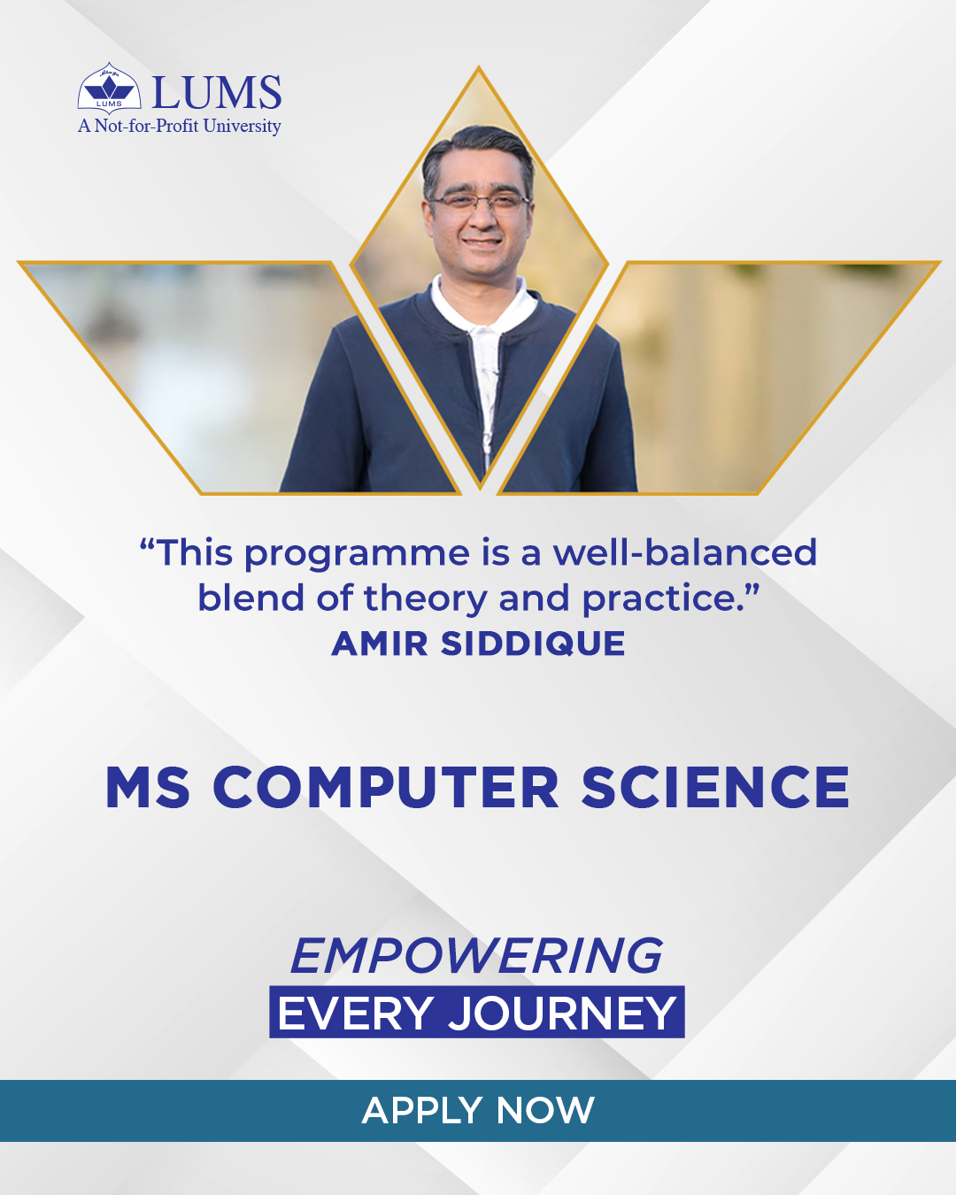 LUMS Facebook ad