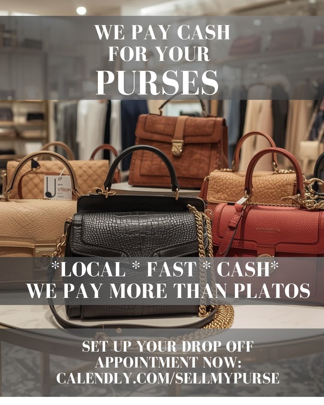 Megan Morris Facebook ad: Purse Drop Off - Megan Morris