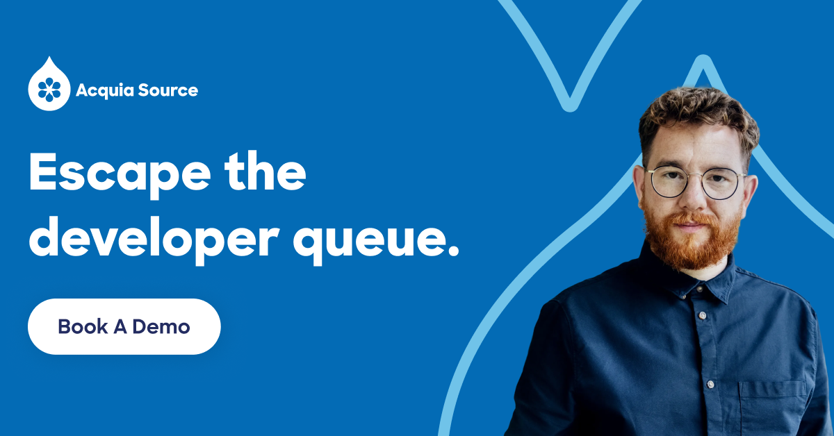 Acquia Facebook ad