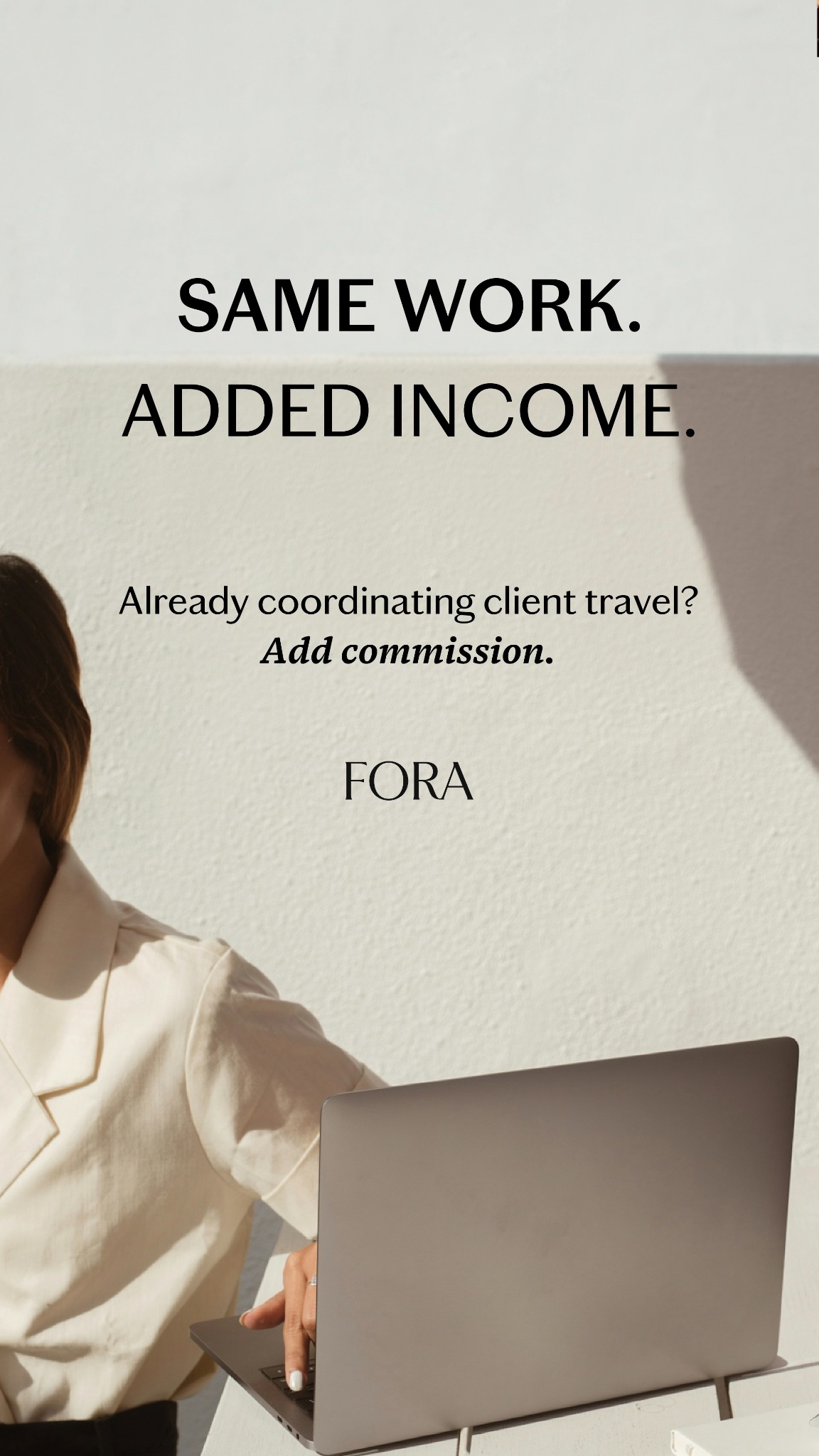 Fora Community Facebook ad