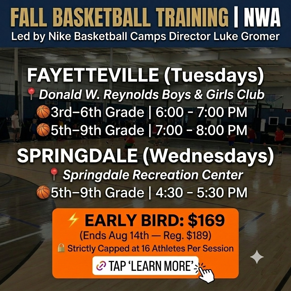RYG Athletics Facebook ad: Train with a NIKE Camps Director