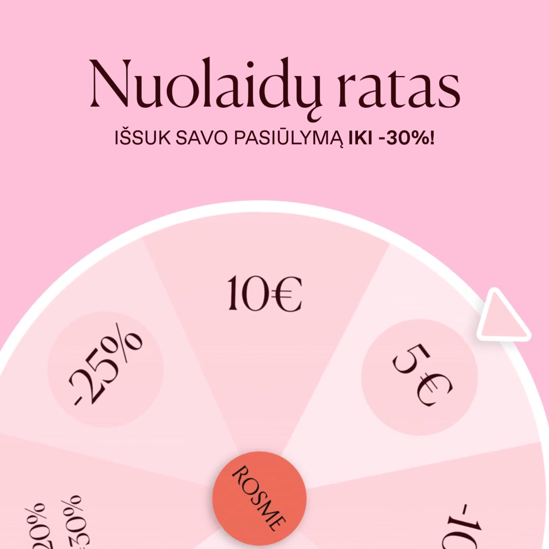 rosme.com Facebook ad: Nemokamas grąžinimas per 30 dienų