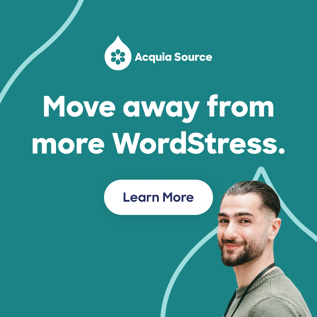 Acquia Facebook ad
