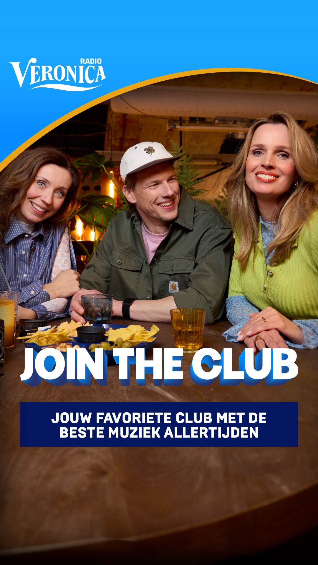 Radio Veronica Facebook ad: Radio Veronica - Join The Club