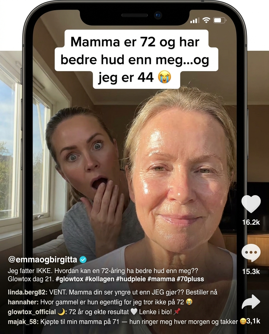 Glowtoxx Facebook ad