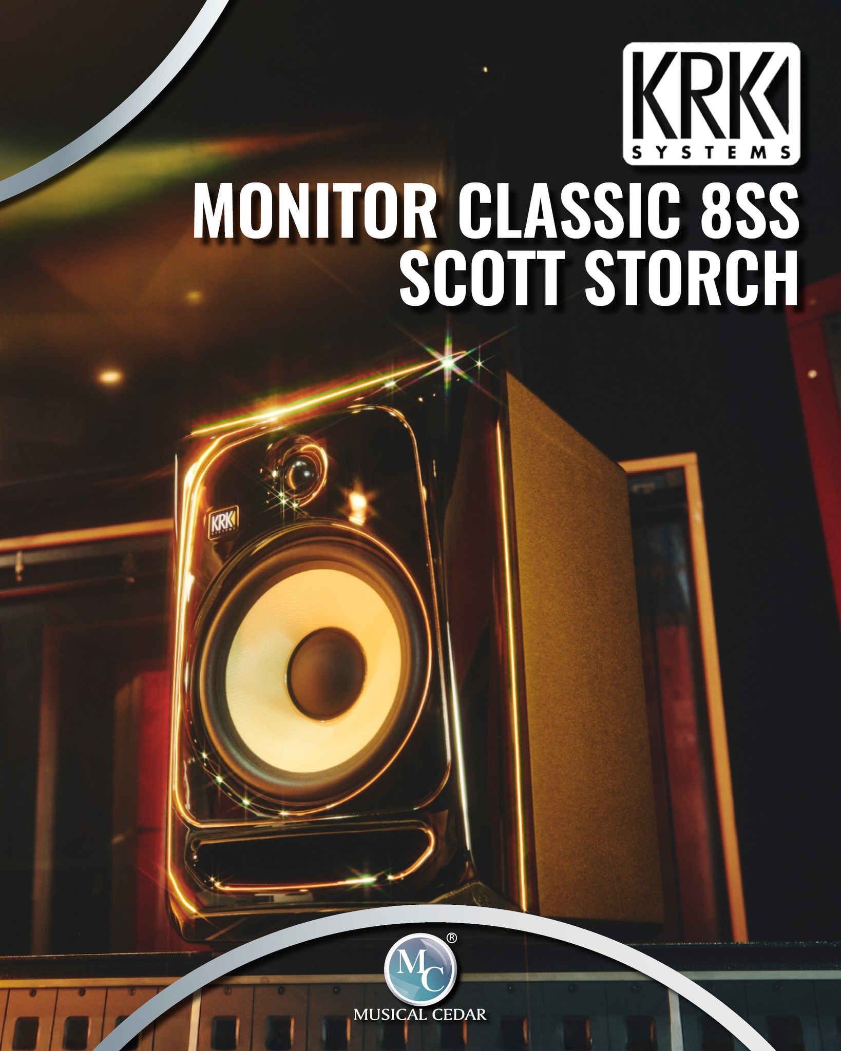 Musical Cedar Facebook ad: Monitores - The Music Site