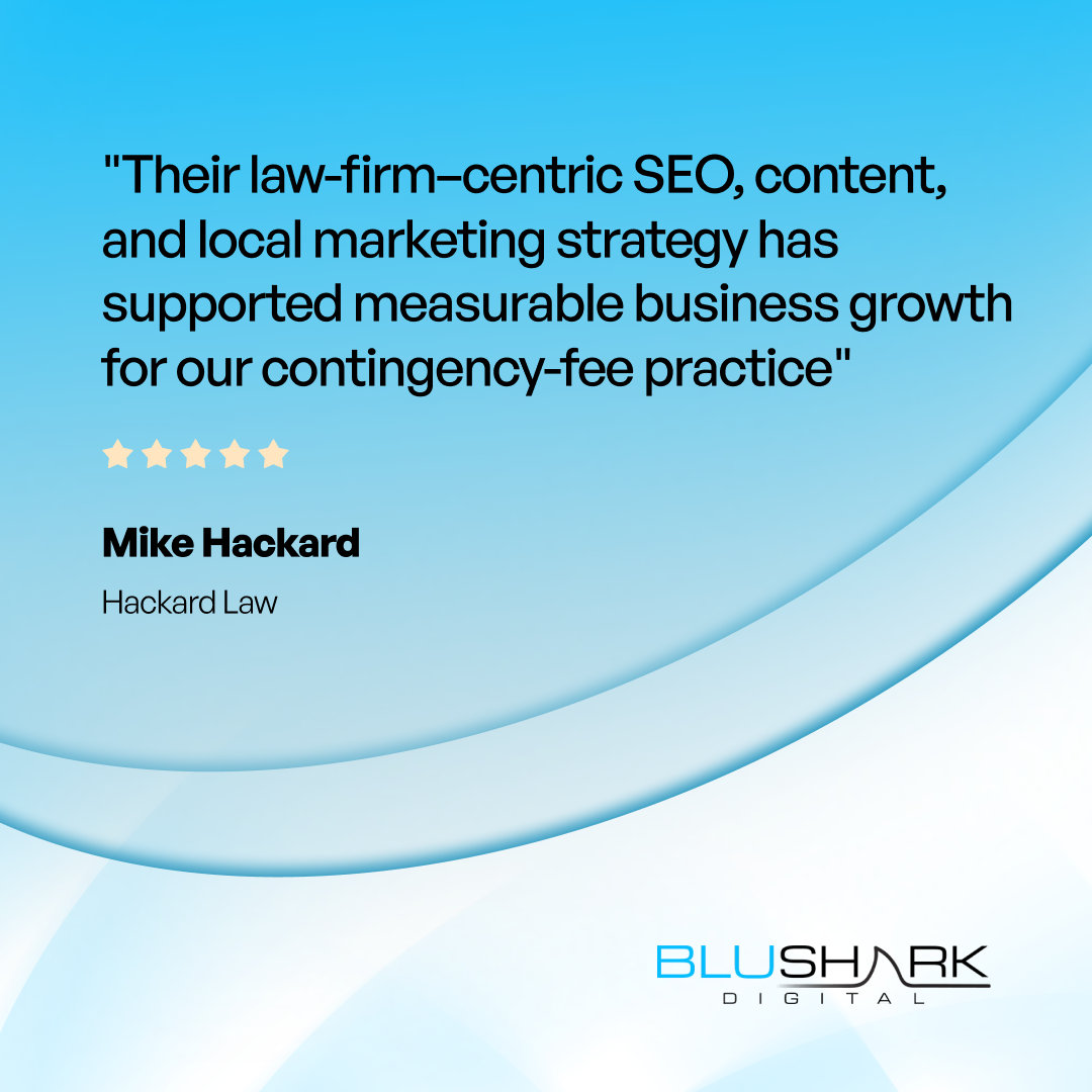 BluShark Digital Facebook ad