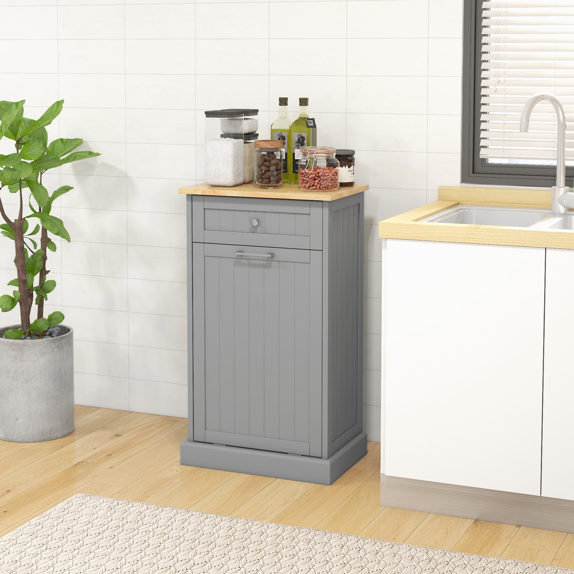 Aosom Facebook ad: Every home deserves beautiful organization.
