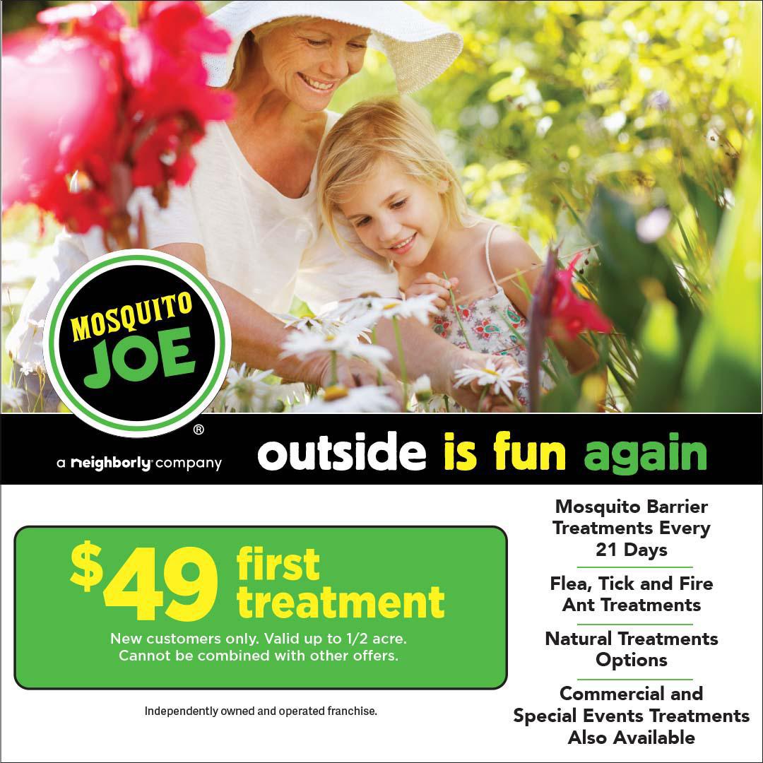 Mosquito Joe of Eastern NC Facebook ad