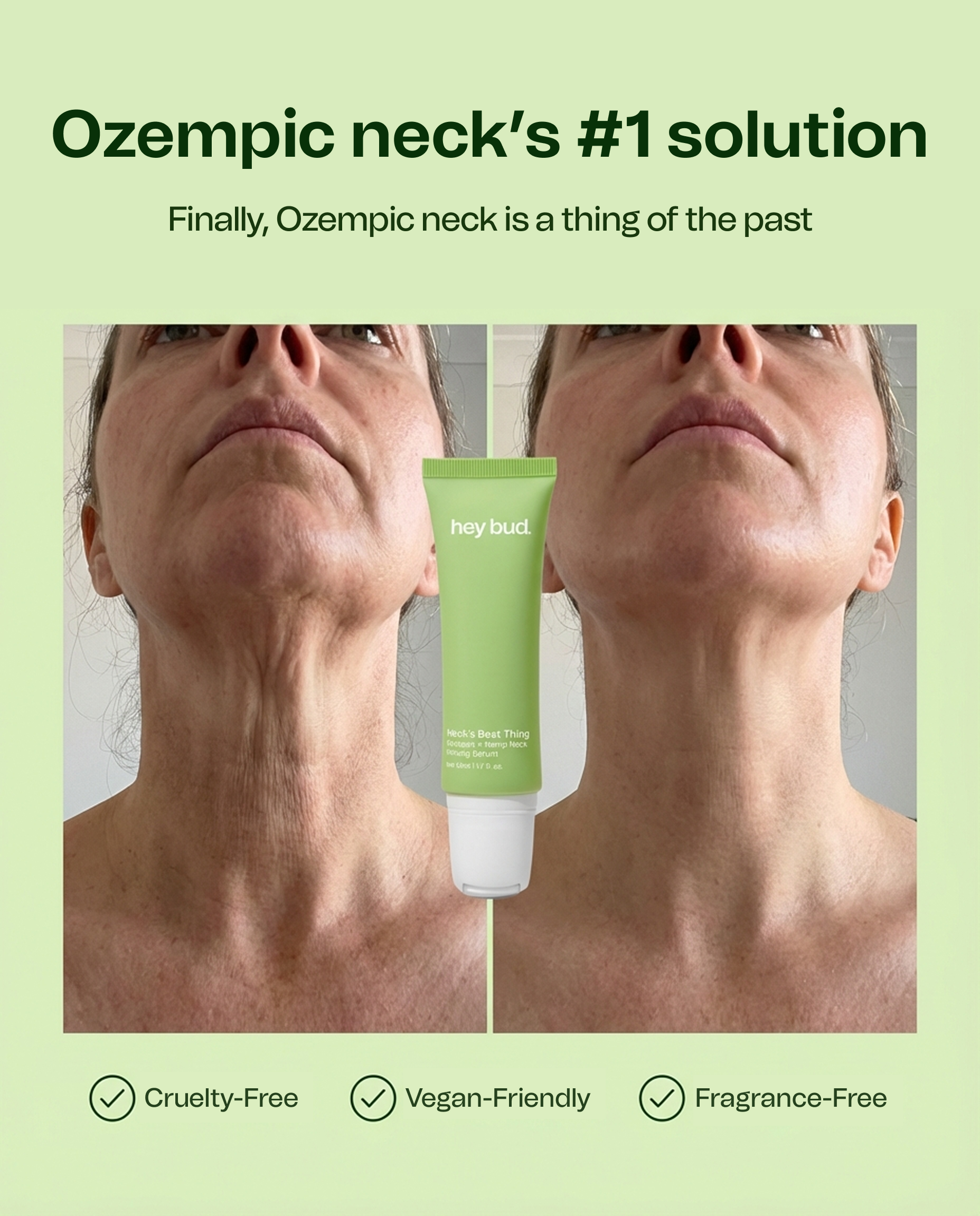 Hey Bud Skincare Facebook ad