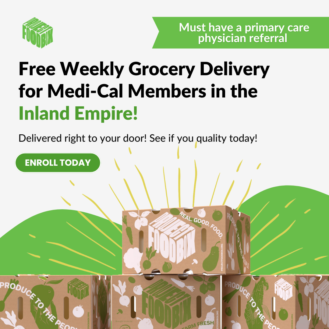 Project FoodBox Facebook ad
