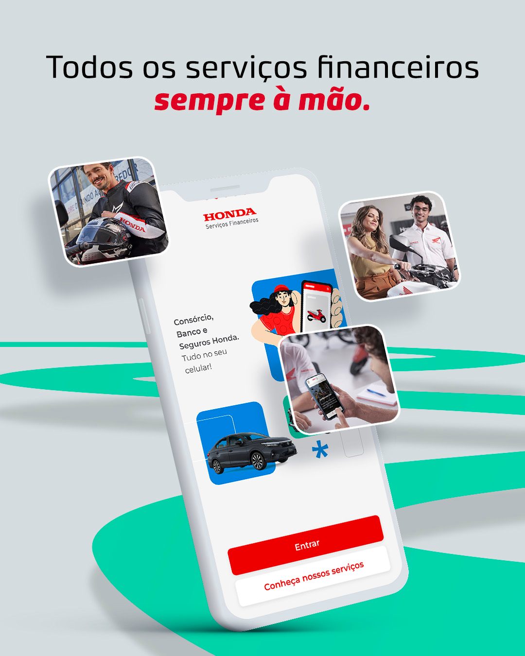 Consórcio Honda Facebook ad: Acompanhe a realização do seu sonho na palma…