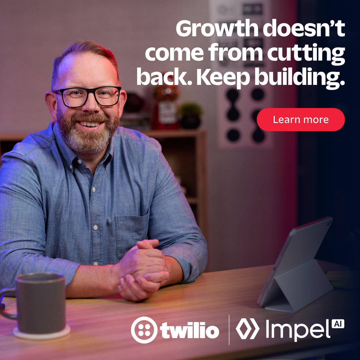 Twilio Facebook ad