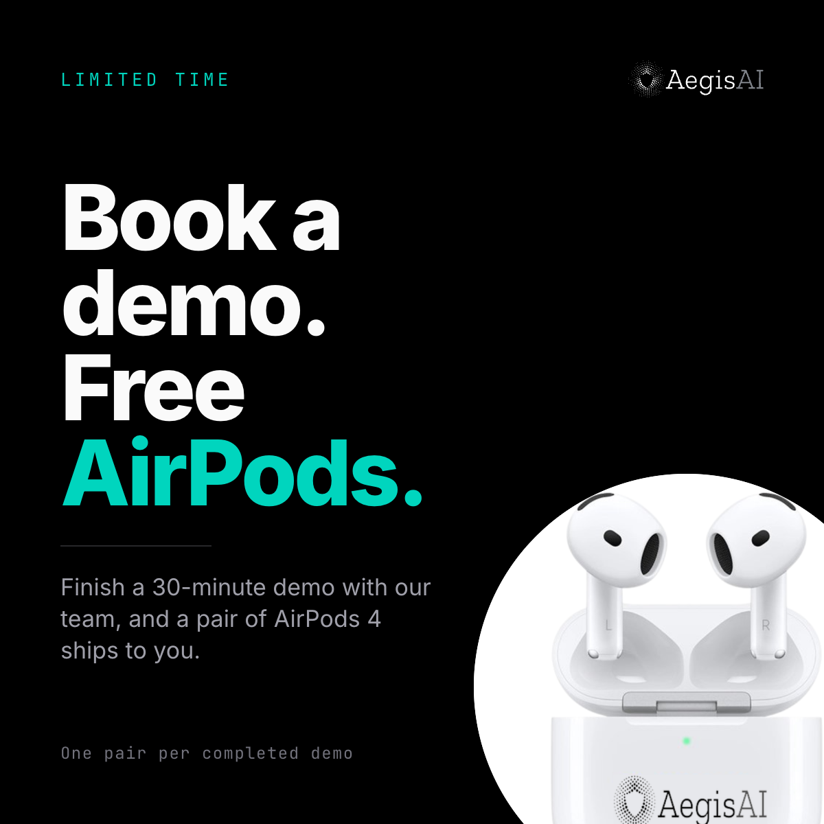 Aegis AI Security Facebook ad: Unlock your security potential!