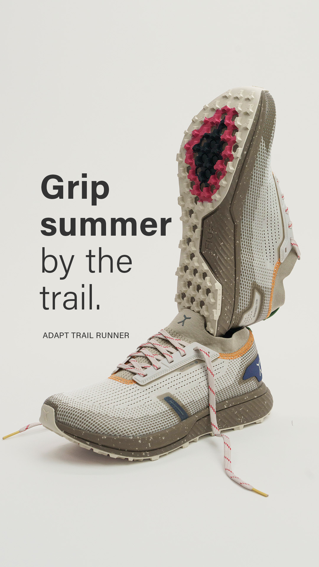 Flux Footwear Facebook ad: Disconnect to Reconnect.