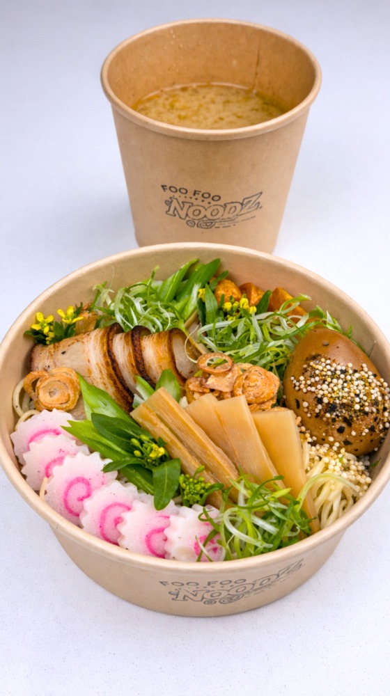 Foofoonoodz Nouilles Montreal Facebook ad from Apr 4, 2026