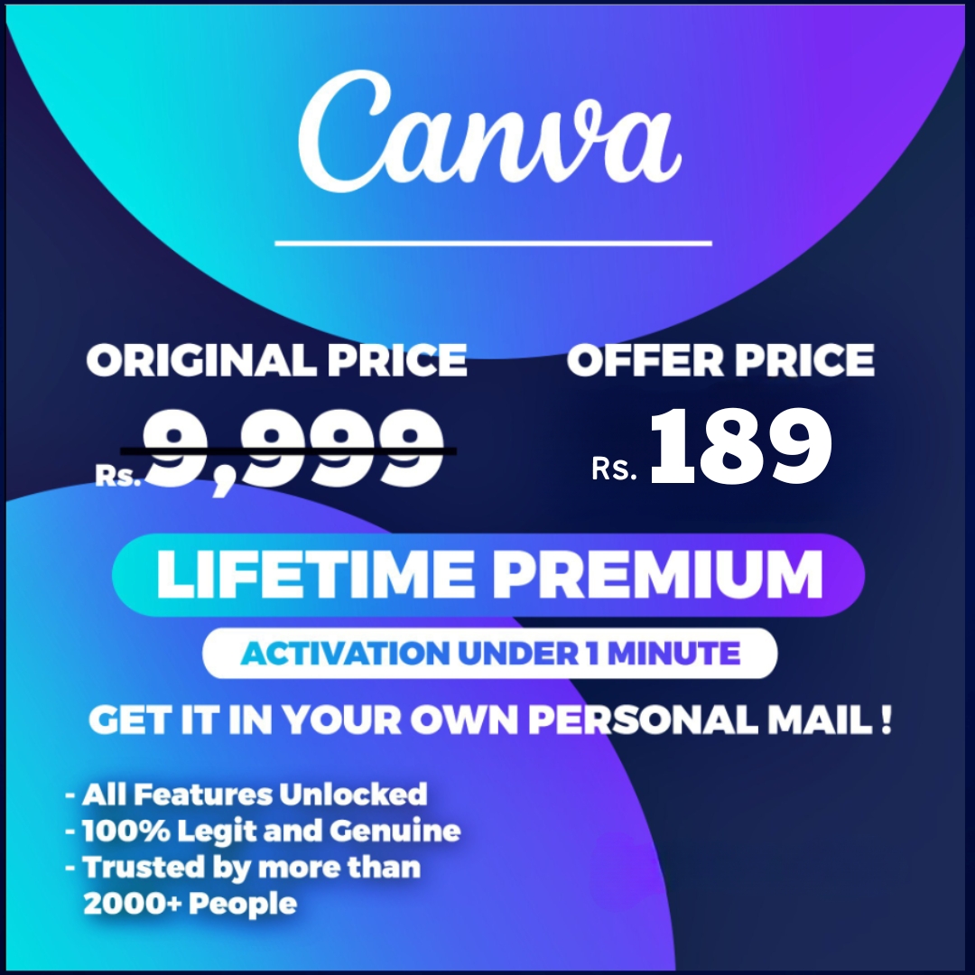 Digital Reseller Nepal Facebook ad: Hurry up! Grab the offer to get Canva…