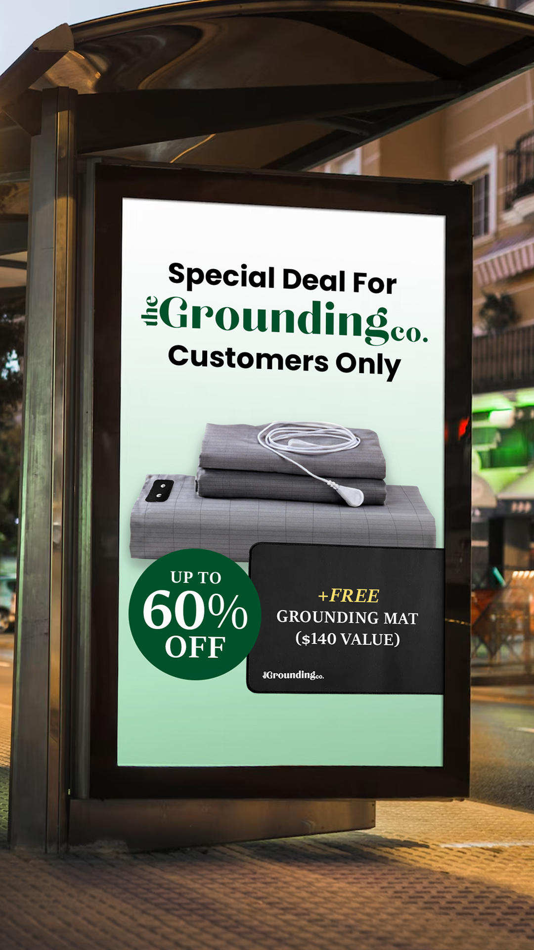 The Grounding Co Facebook ad