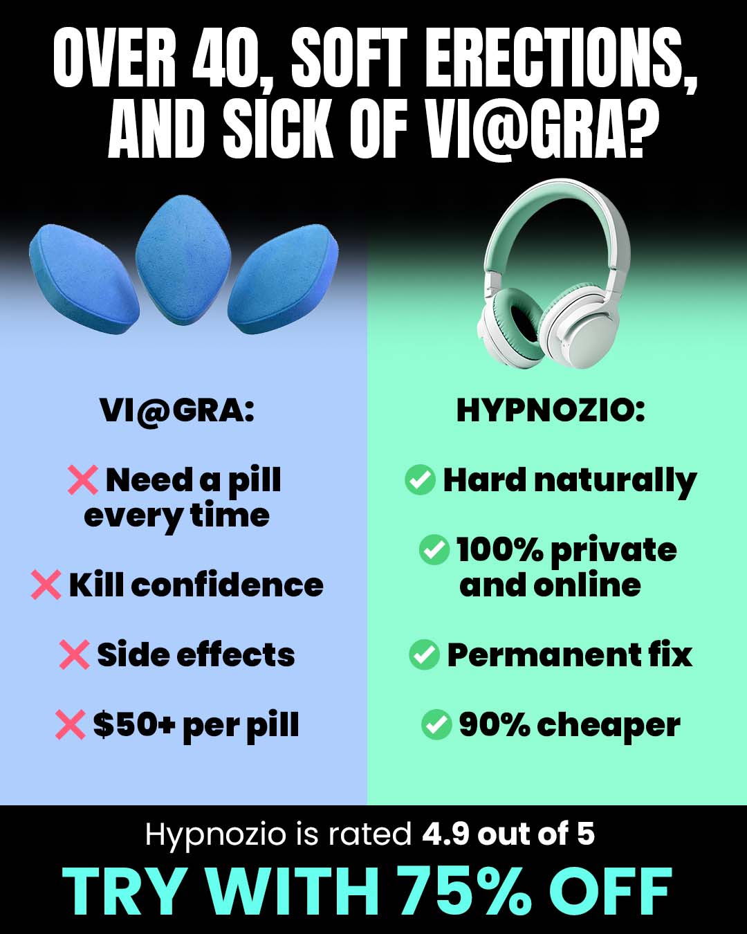 Hypnozio: power of hypnotherapy Facebook ad