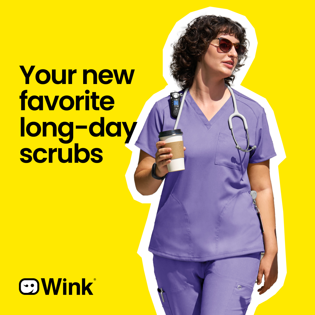 Wink Scrubs Facebook ad