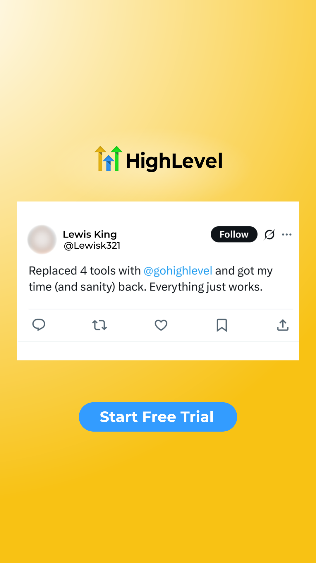 HighLevel Facebook ad