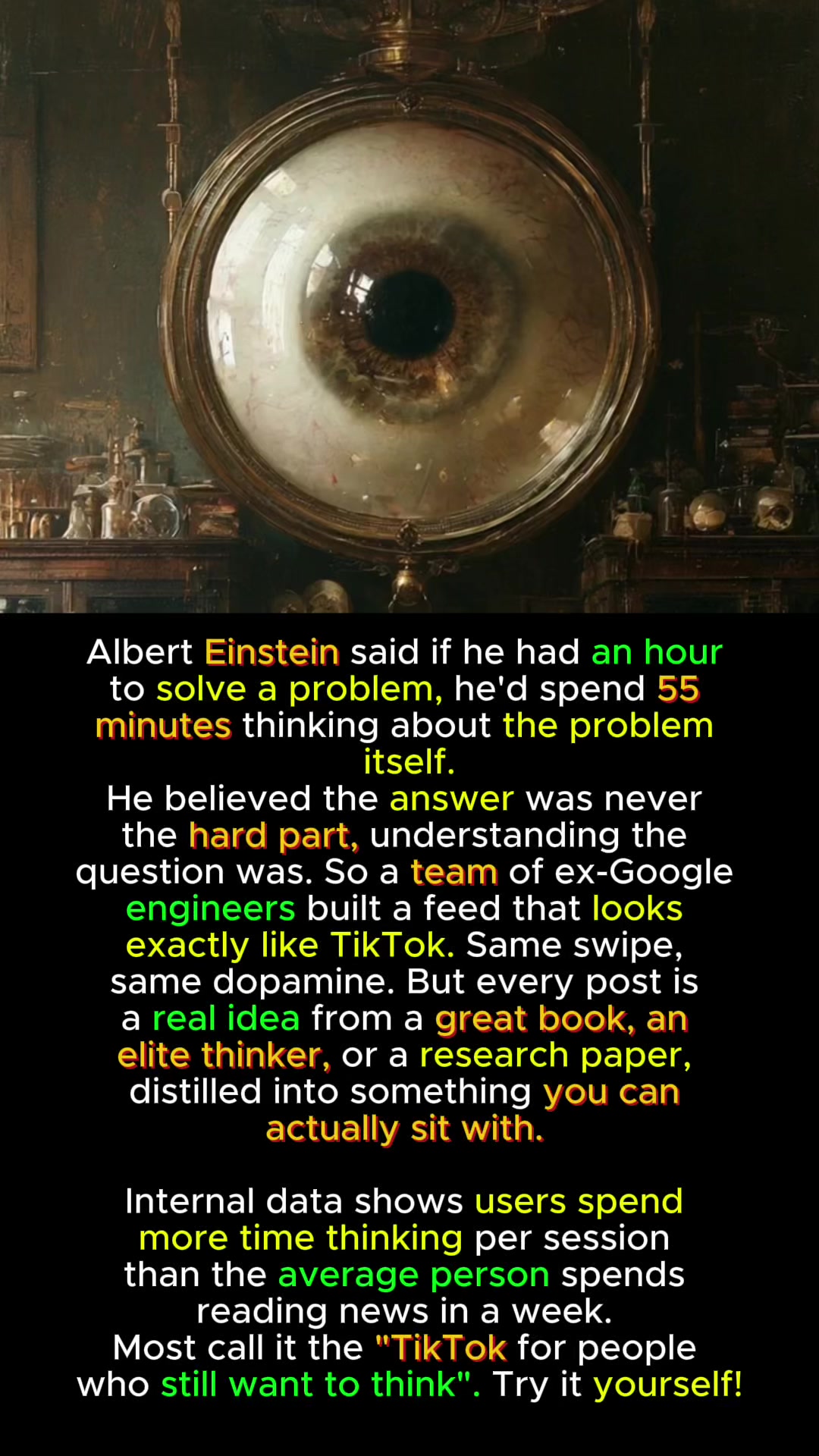 polymaths.unite Facebook ad: Be the Smartest in the Room
