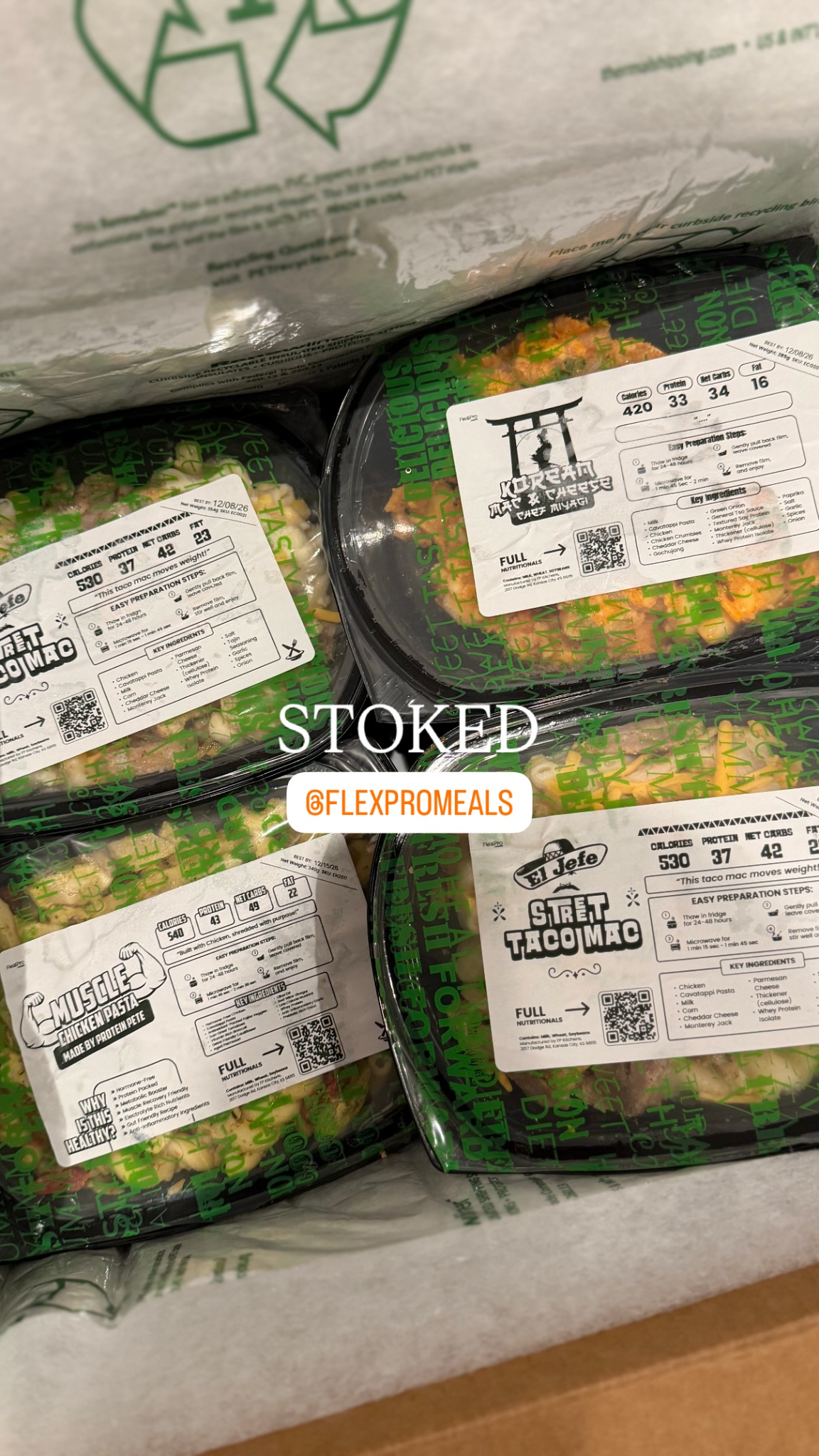 FlexPro Meals Facebook ad