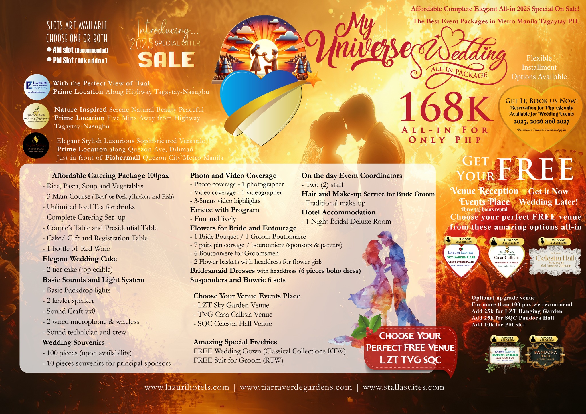 Stalla Suites Events Place QC Facebook ad
