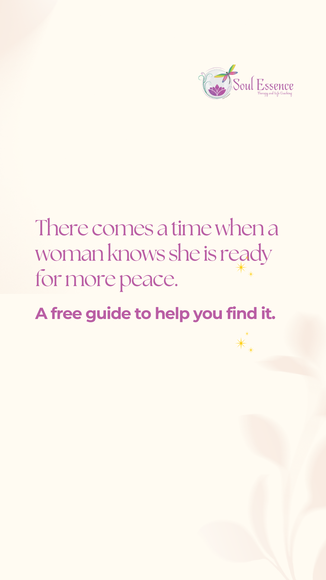 Soul Essence - Therapy & Life Coaching Facebook ad from Jun 18, 2026