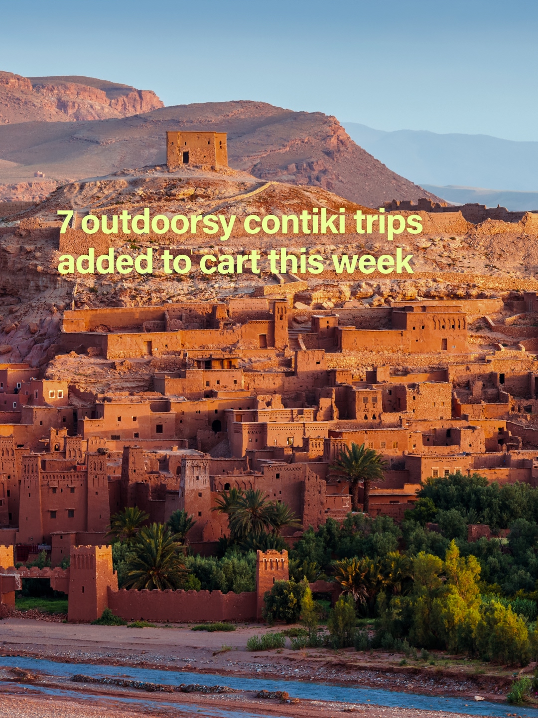 Contiki Facebook ad
