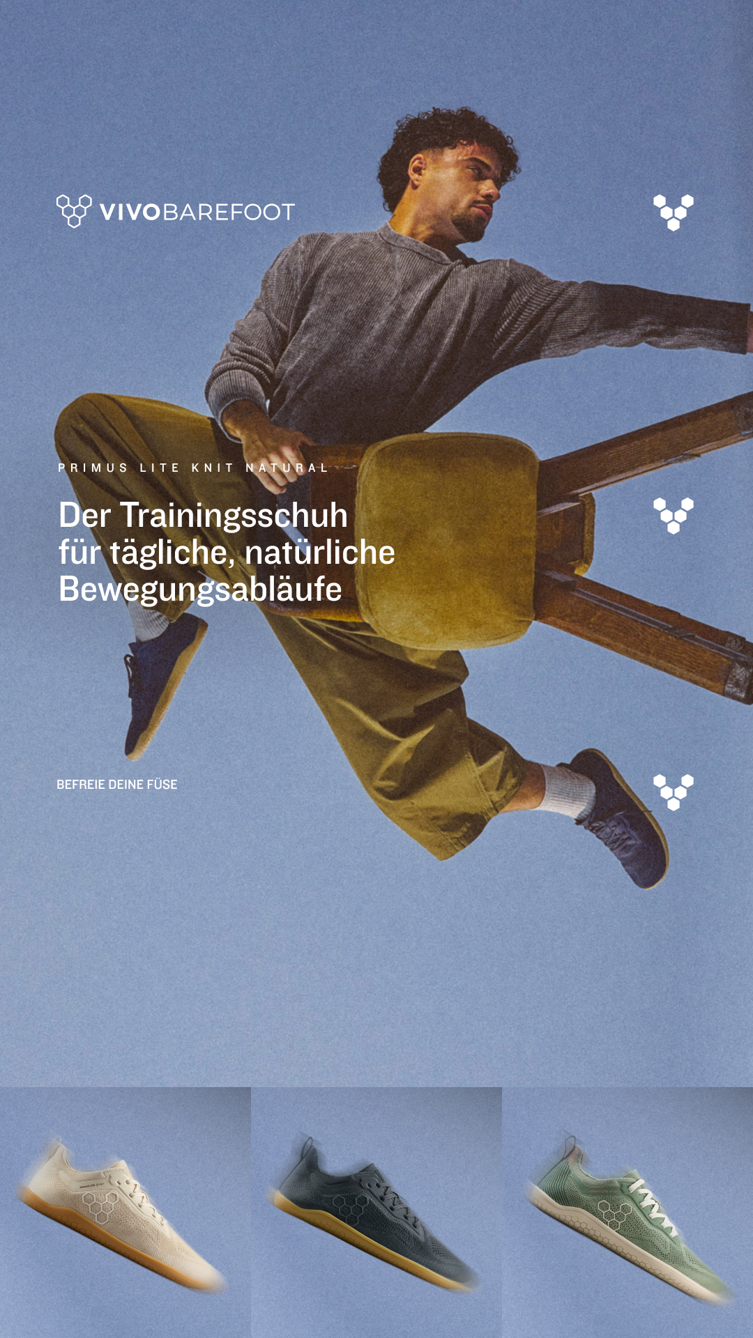 Vivobarefoot Facebook ad