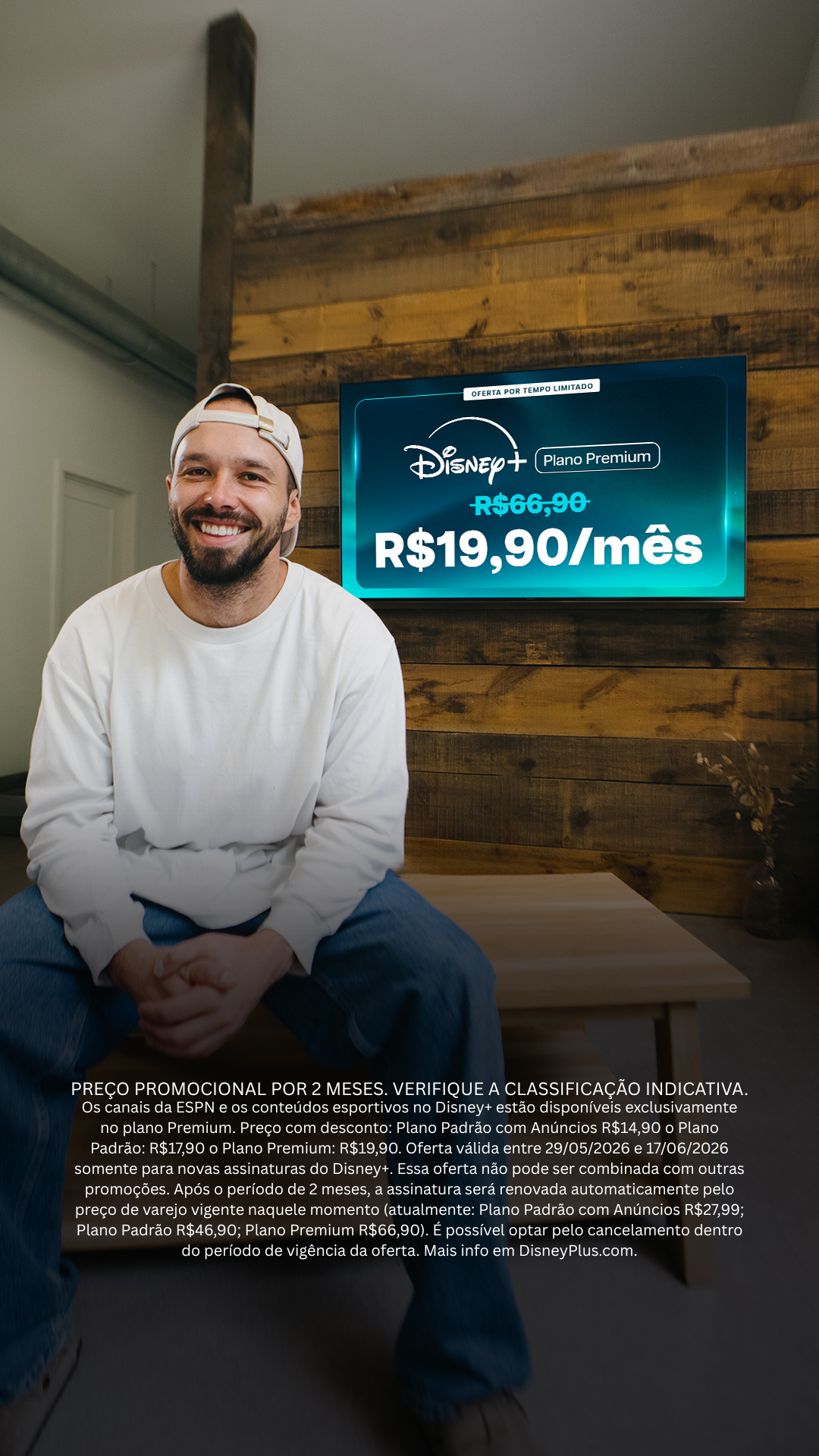 Disney+ Facebook ad