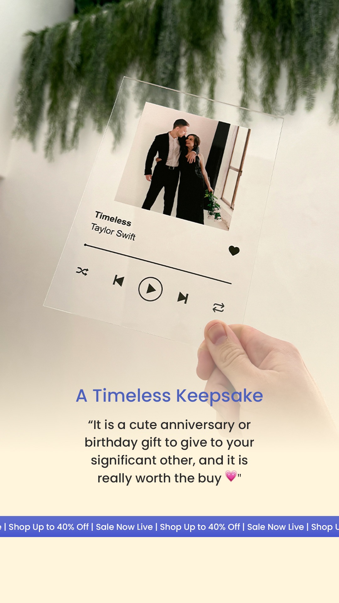 TransparentTracks Facebook ad from Feb 16, 2025