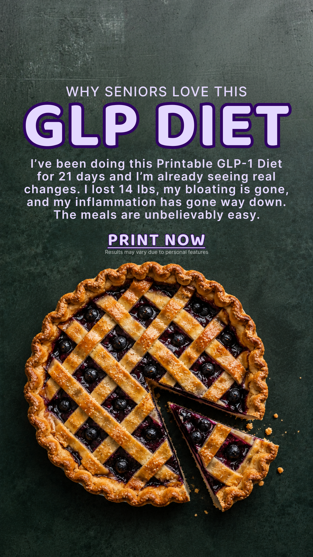 Eat Smart Every Day Facebook ad: It Only Takes 2 Weeks to Make a Difference