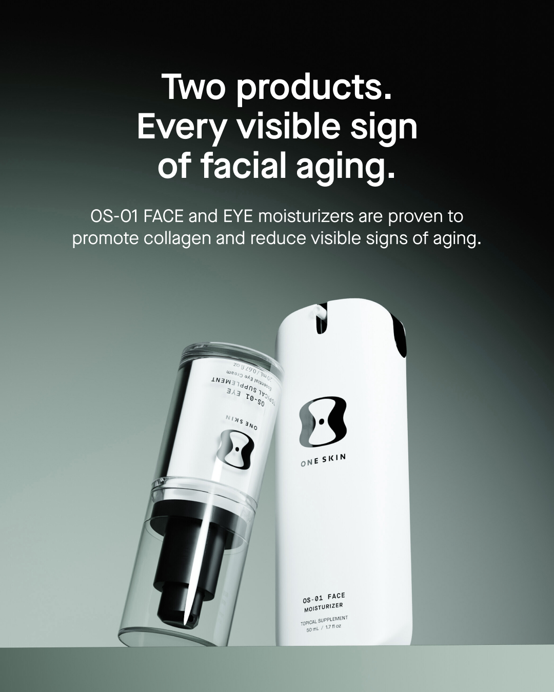 OneSkin Facebook ad