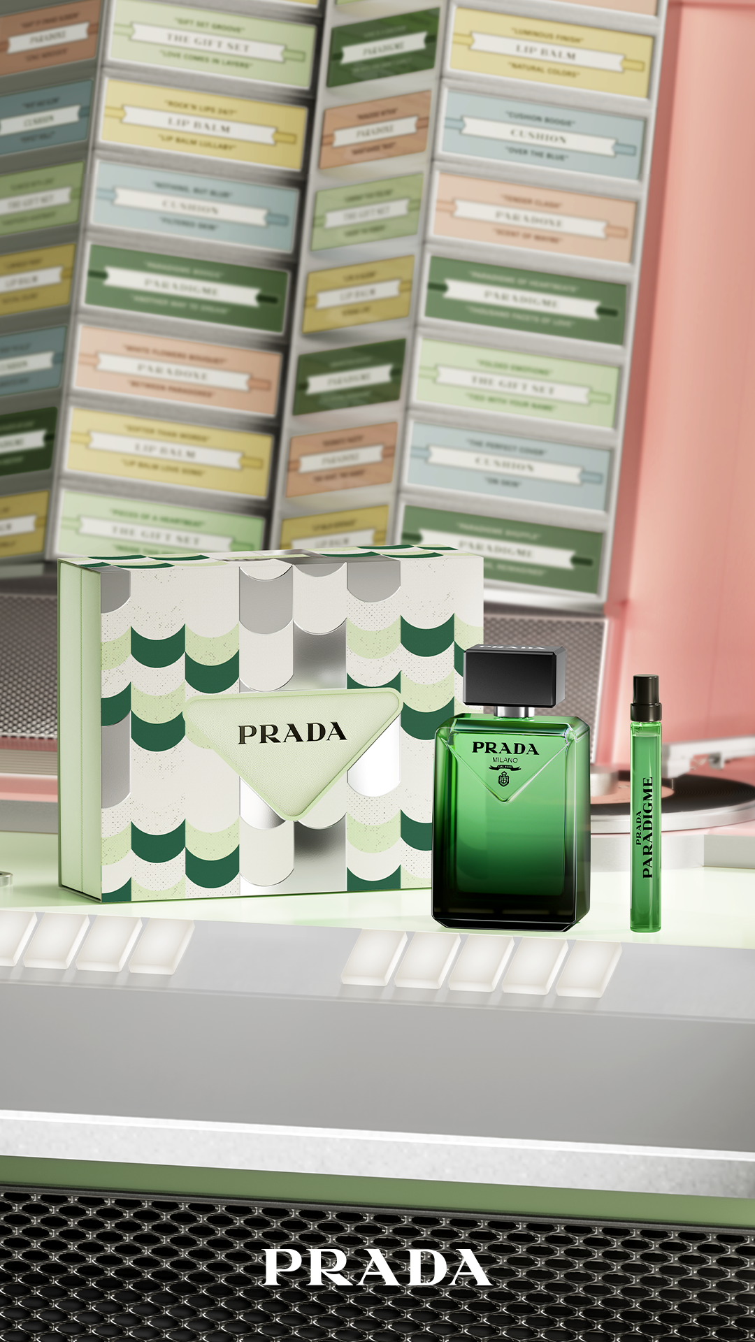 Prada Beauty Facebook ad