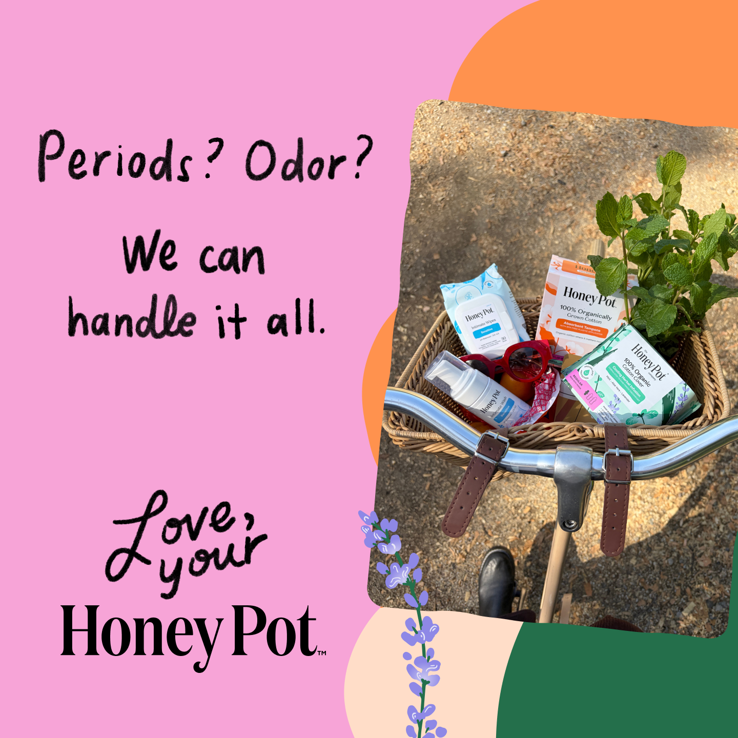 The Honey Pot Company Facebook ad