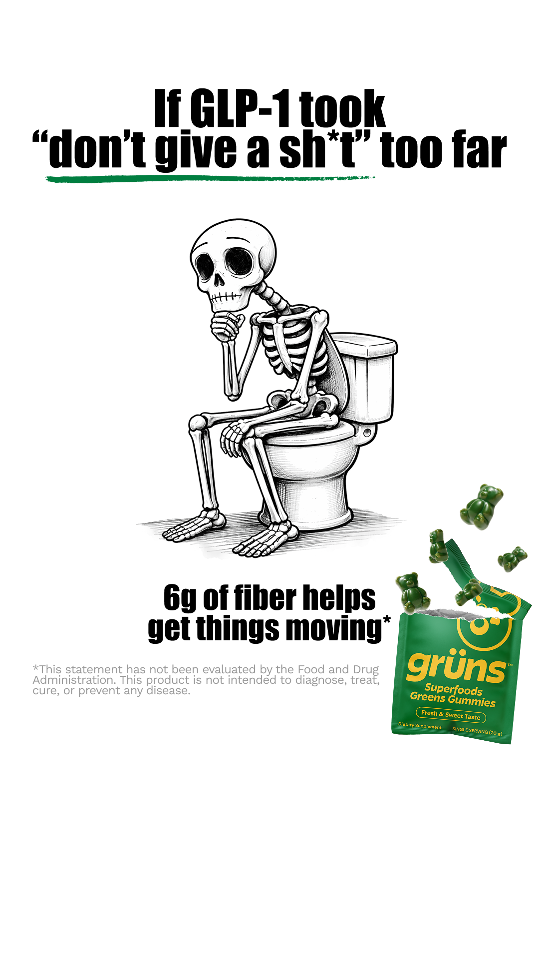 Grüns Facebook ad